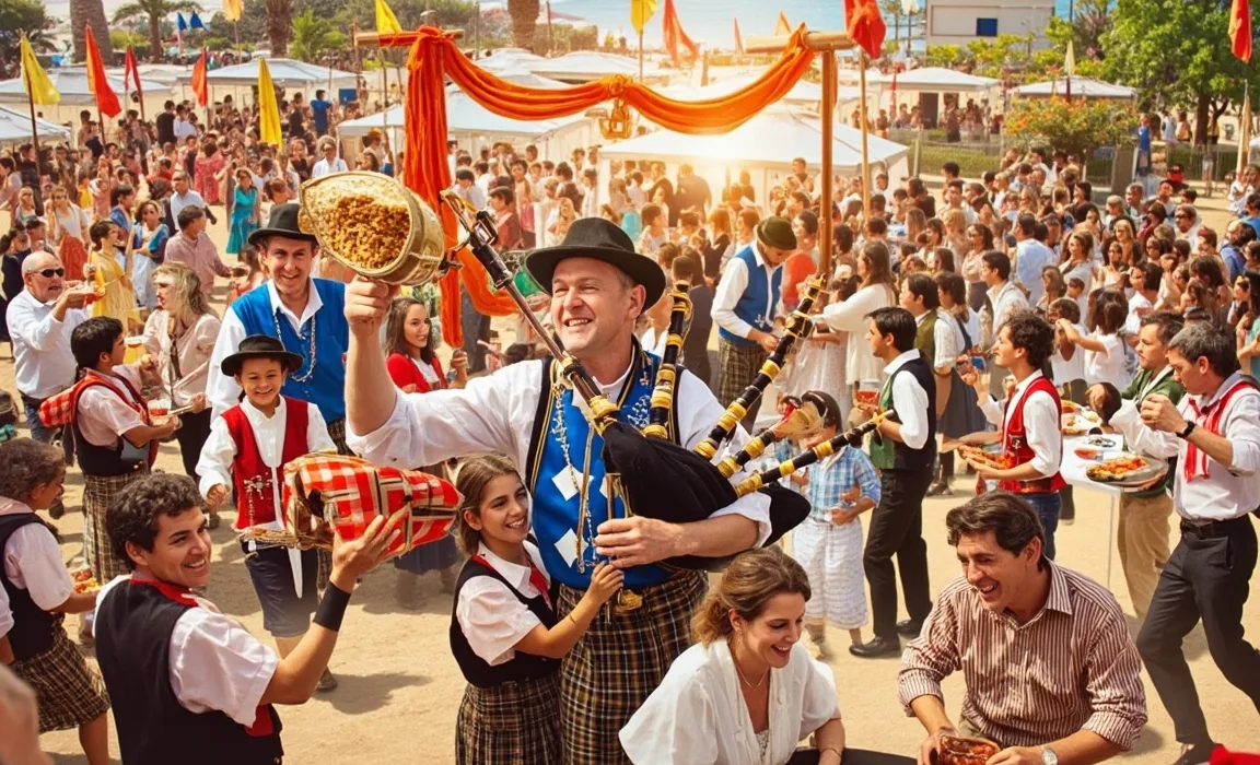 Lions Club Benidorm Hosts Authentic Asturian Festival | Traditional Spanish Celebration