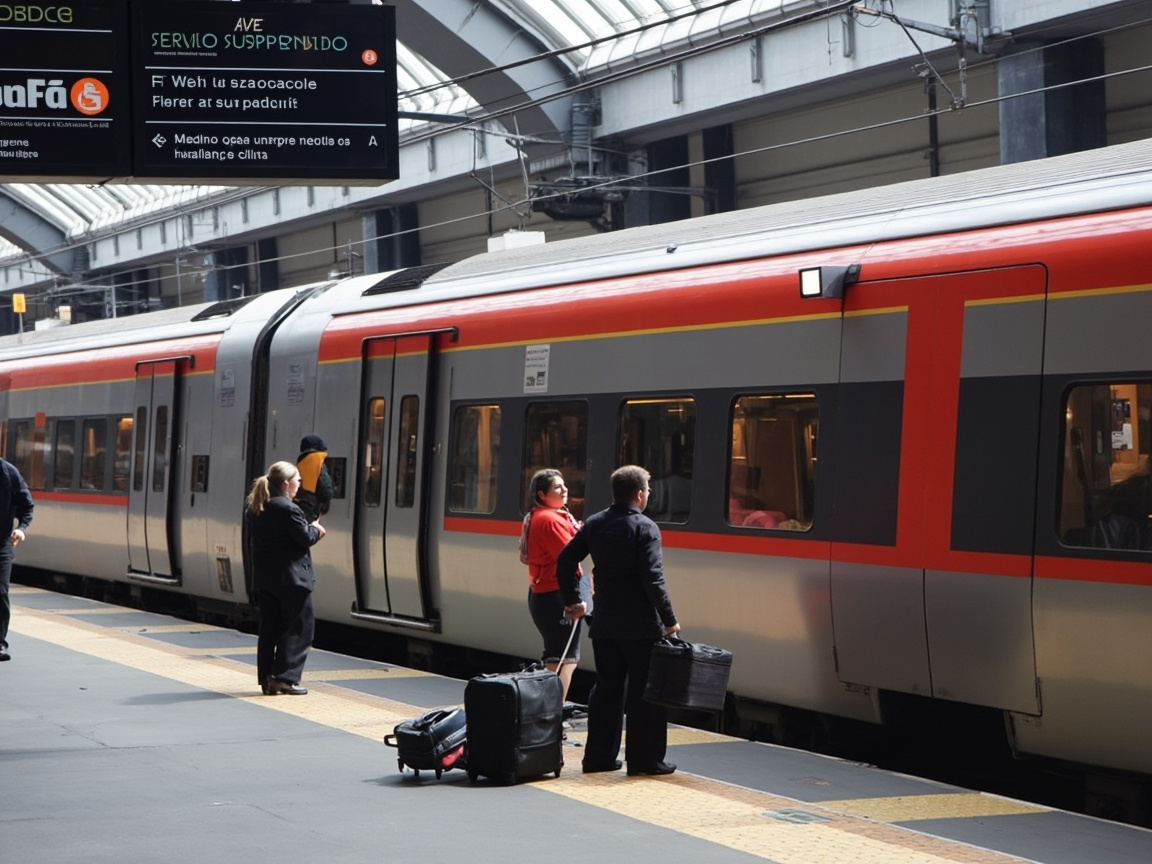 Madrid-Galicia High-Speed Rail Service Suspended Indefinitely
