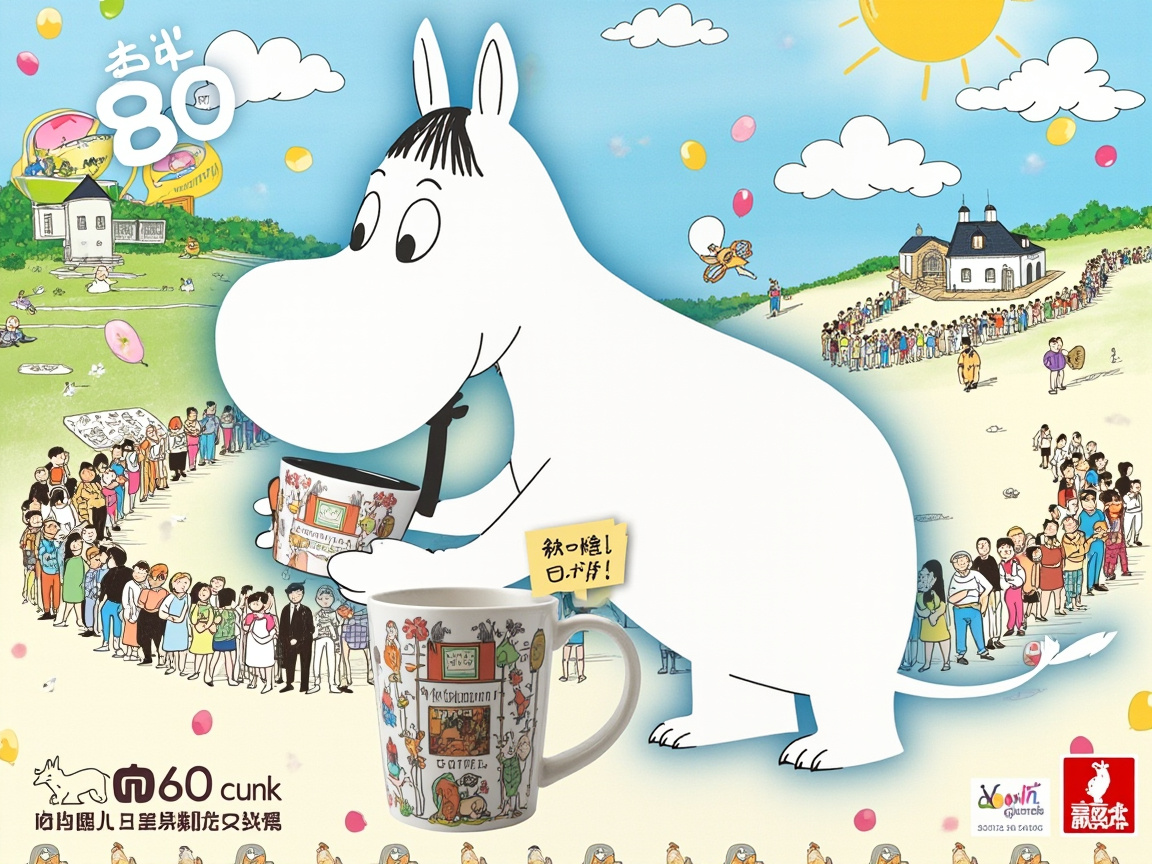 Moomin Day 80th Anniversary: Exclusive Collector's Mug Draws Massive Queues | Limited Edition