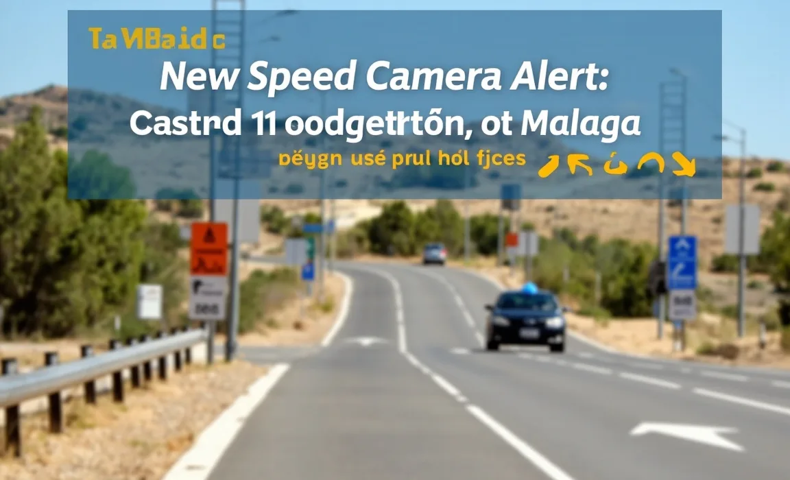 New Speed Camera Alert: Updated Locations in Malaga Region 2023