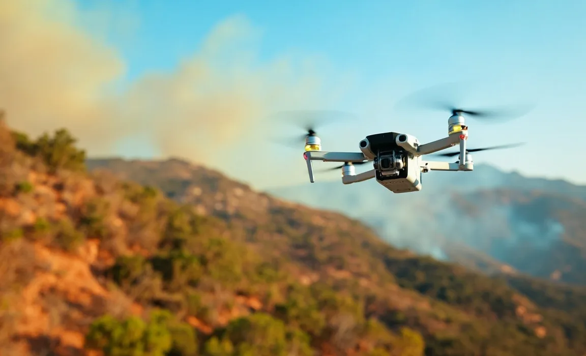 Police Drones Patrol Montgo: Cutting-Edge Surveillance Amid Extreme Wildfire Risk