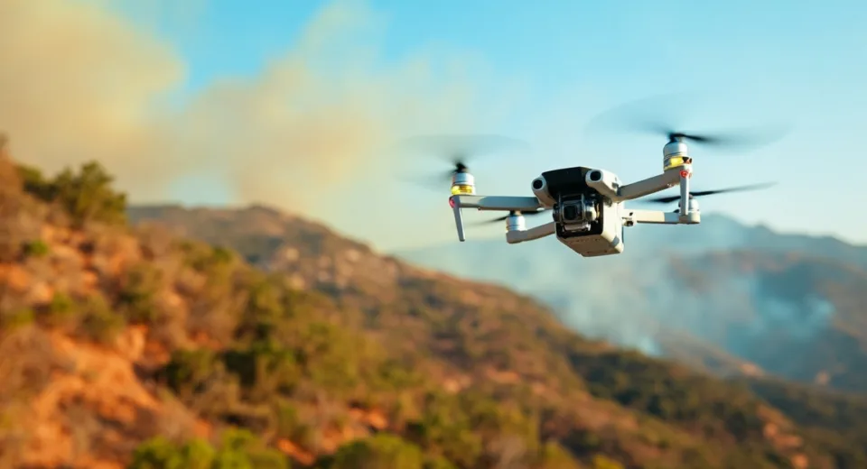 Police Drones Patrol Montgo: Cutting-Edge Surveillance Amid Extreme Wildfire Risk
