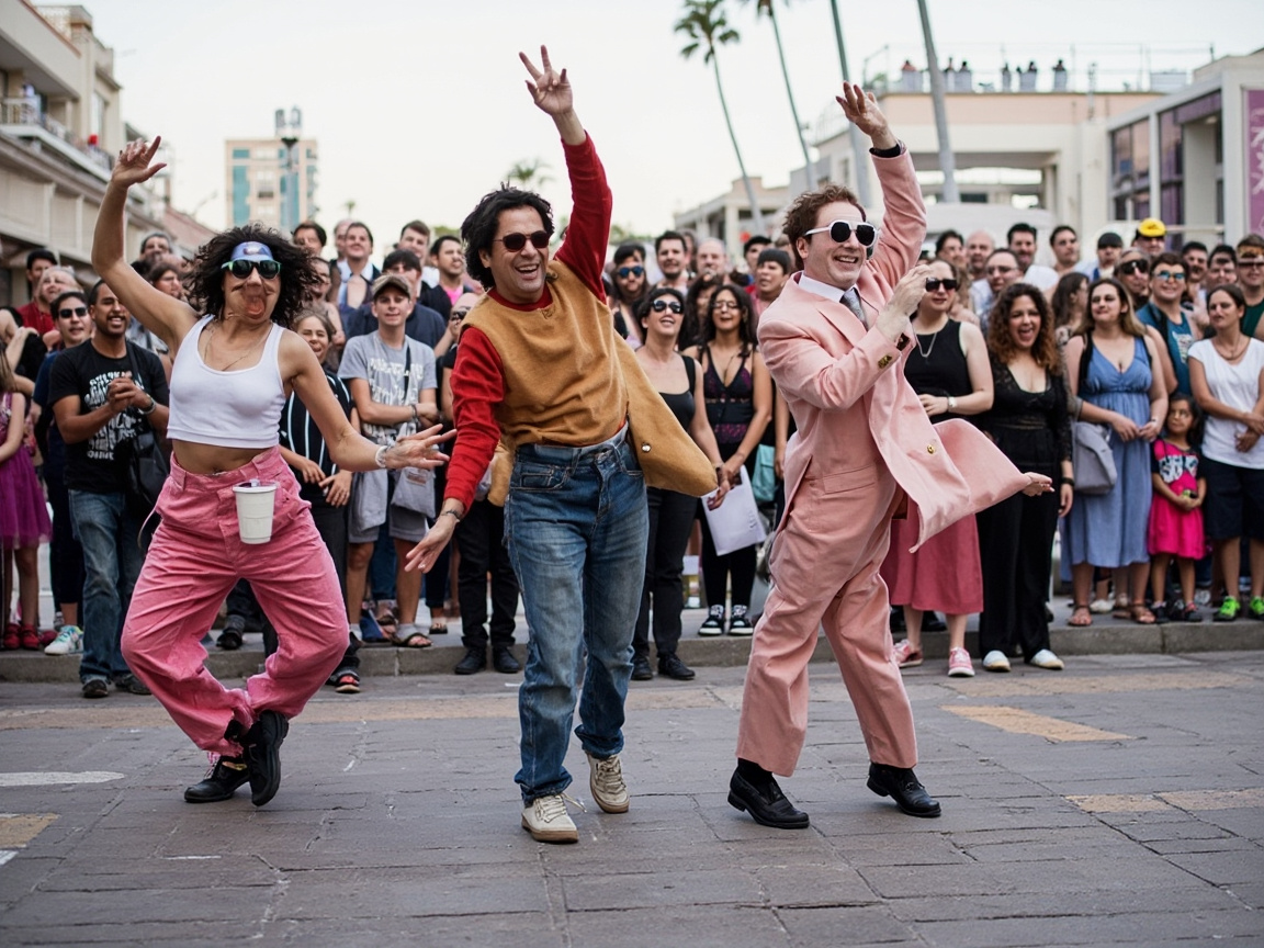 Ridiculous Dance at San Pedro Promenade