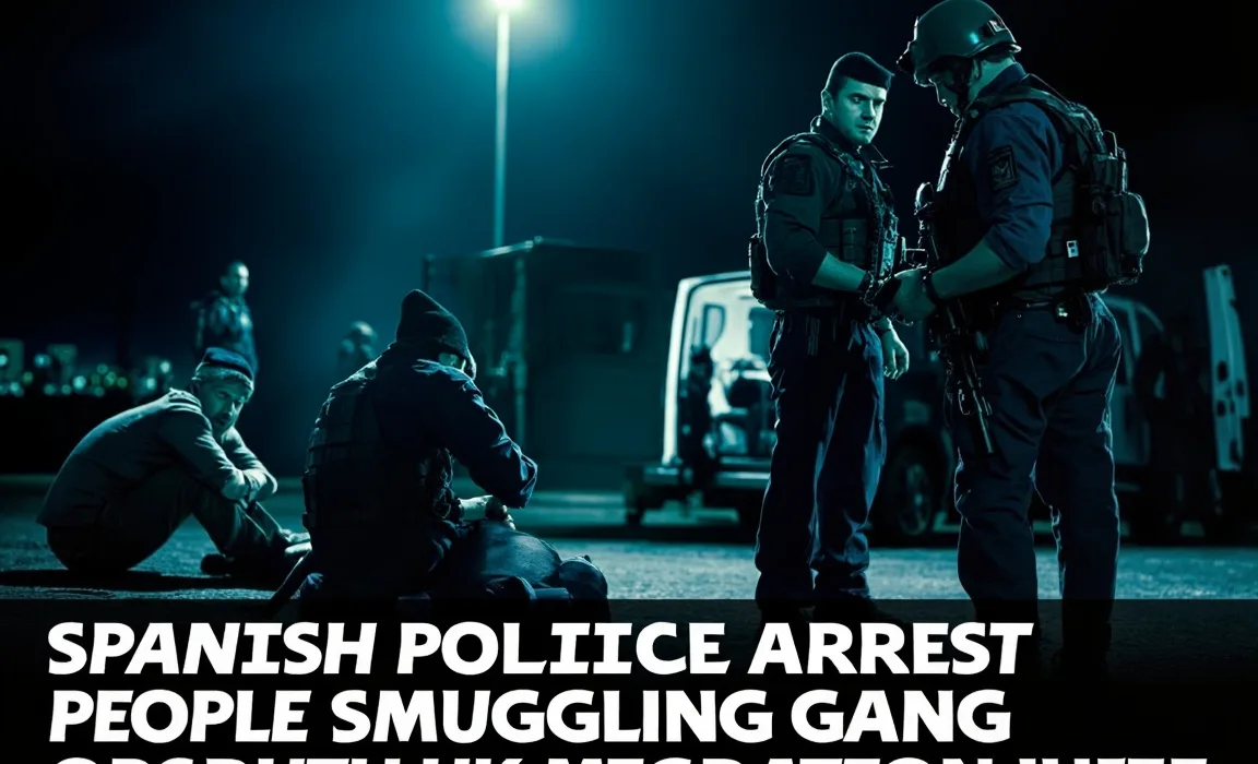 Spanish Police Arrest People Smuggling Gang Operating UK Migration Route | Latest Crime News