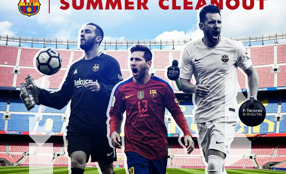 Summer Cleanout: Big-Name Player Exits at FC Barcelona | Transfer Analysis
