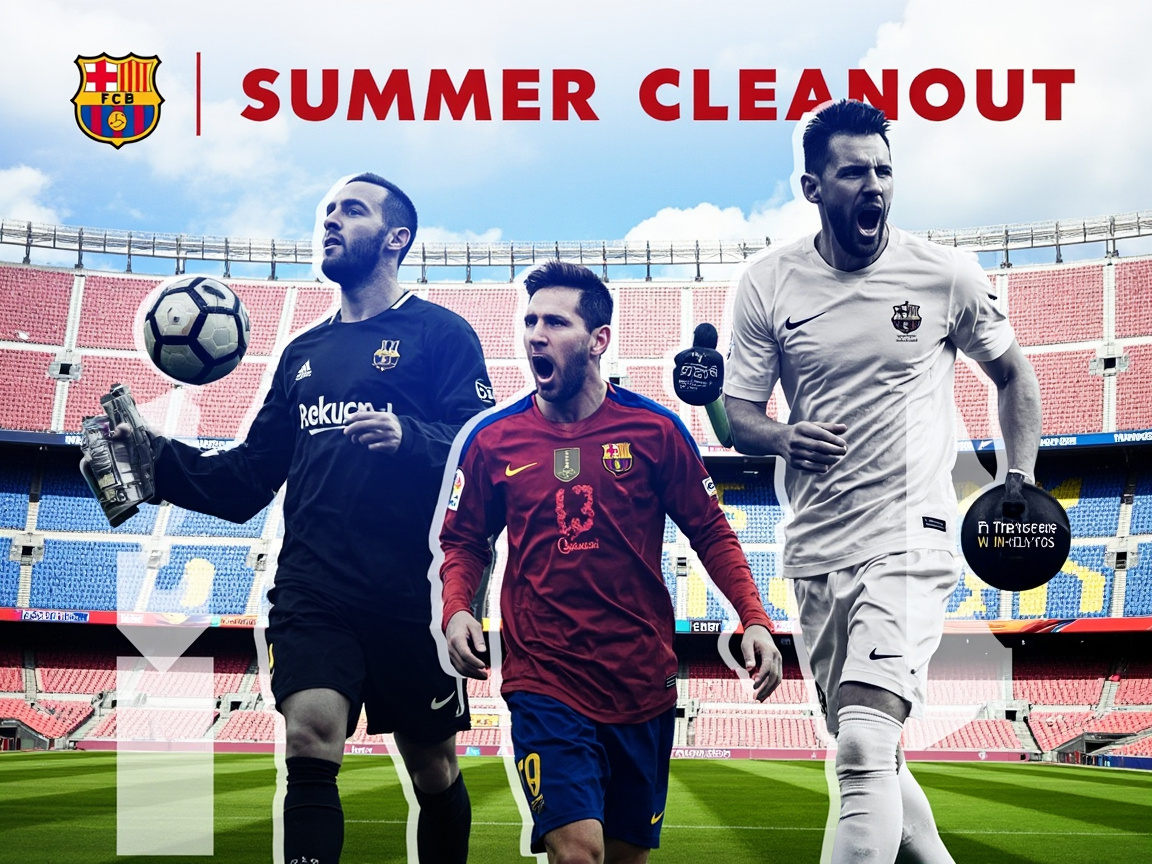 Summer Cleanout: Big-Name Player Exits at FC Barcelona | Transfer Analysis