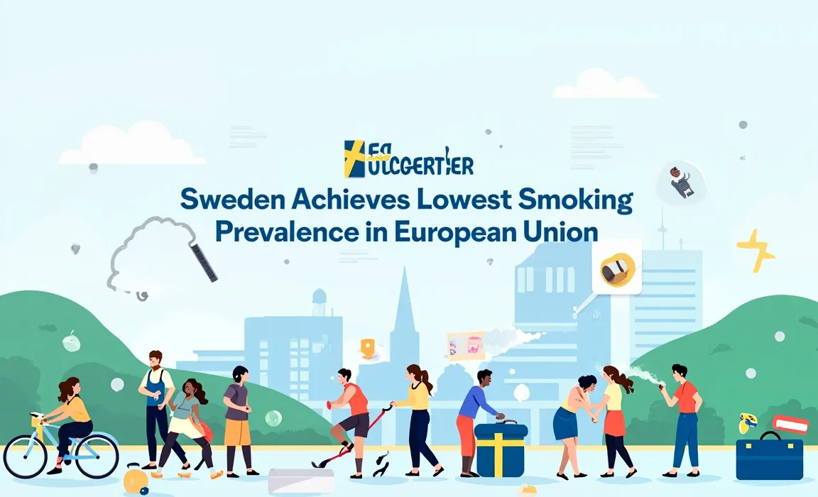 Sweden Achieves Lowest Smoking Prevalence in European Union | Health Success Story