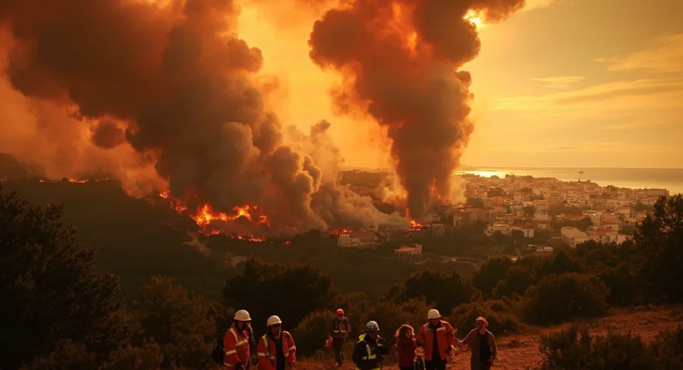 Tarifa Suffers Evacuations Due to Massive Wildfire: Emergency Response Update