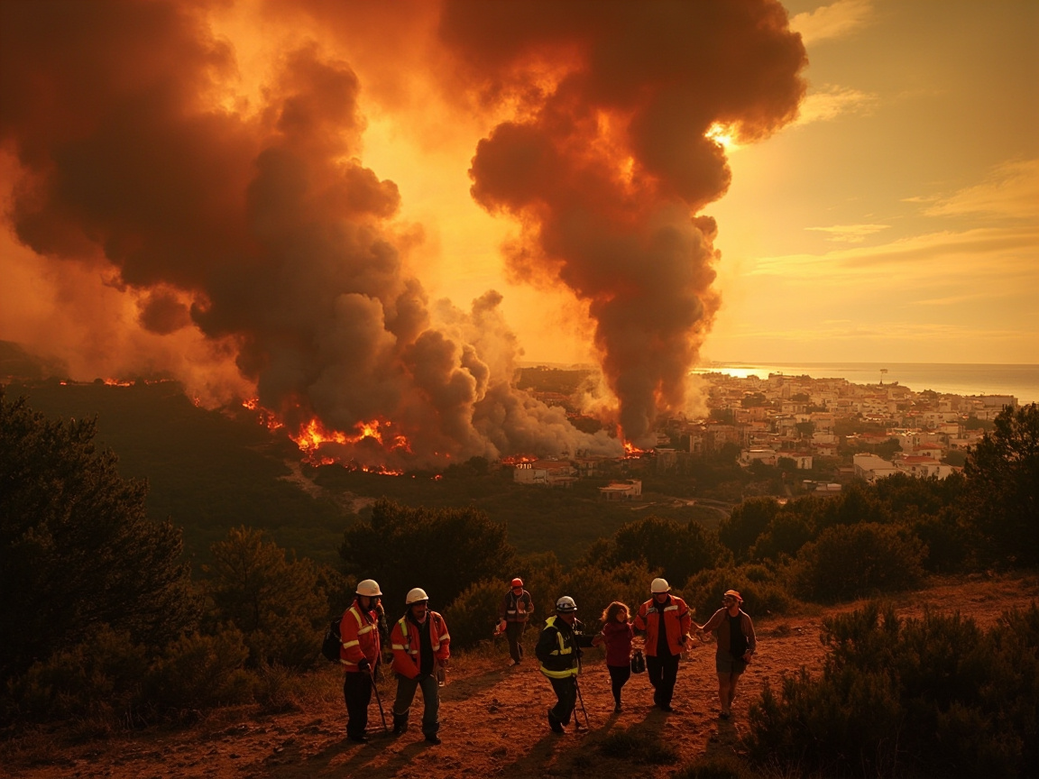 Tarifa Suffers Evacuations Due to Massive Wildfire: Emergency Response Update