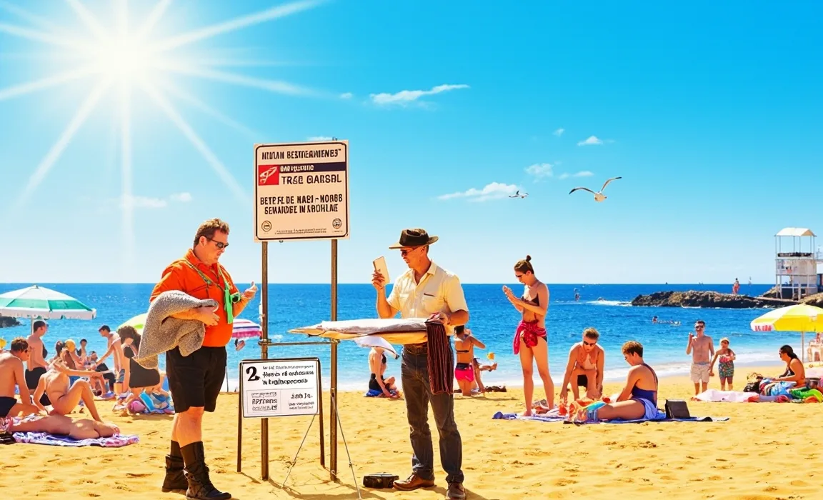 Towel Fines Skyrocket in Axarquia: Beach Reservation Penalties Explained