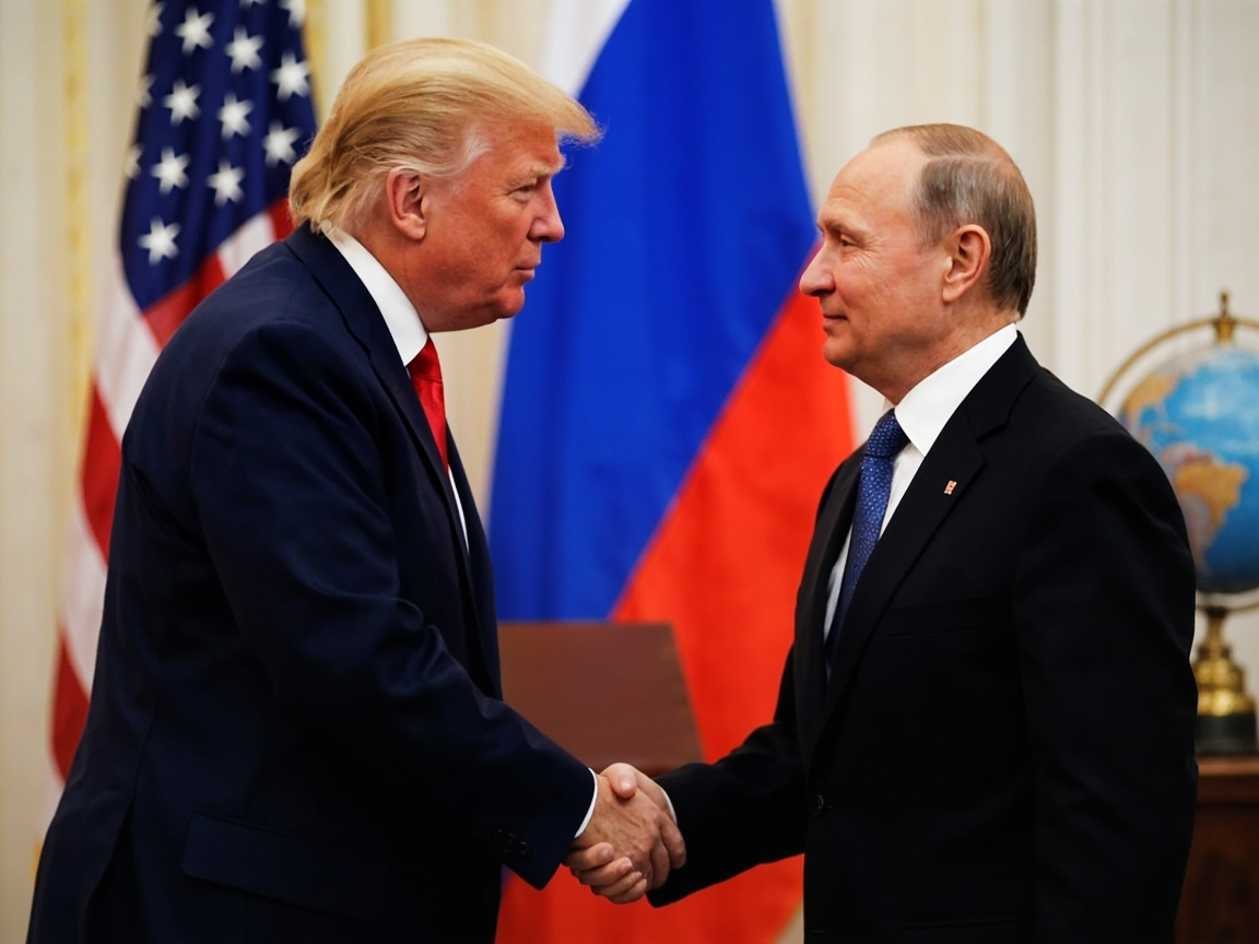 Trump and Putin Greet Each Other as Historic Summit Begins | Latest Updates
