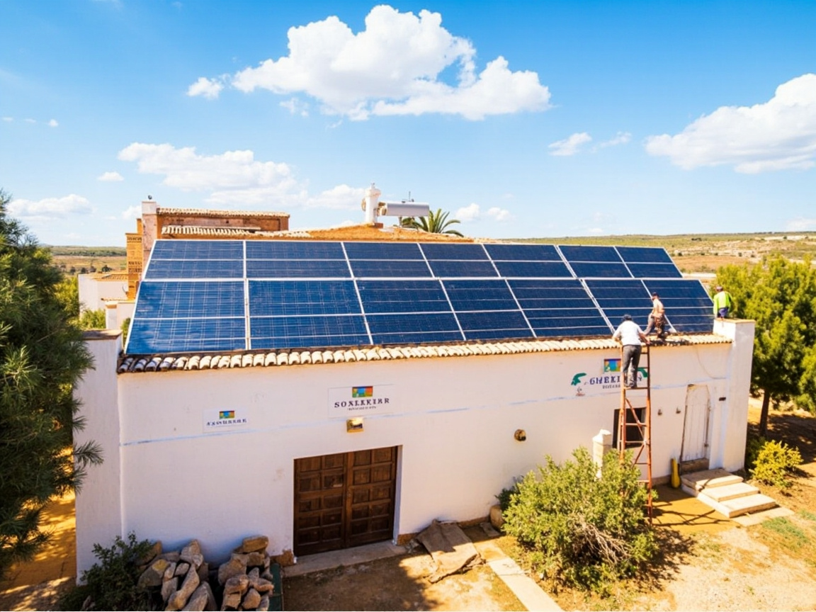 Almeria Ham Company Embraces Sustainability with New Solar Panel Installation