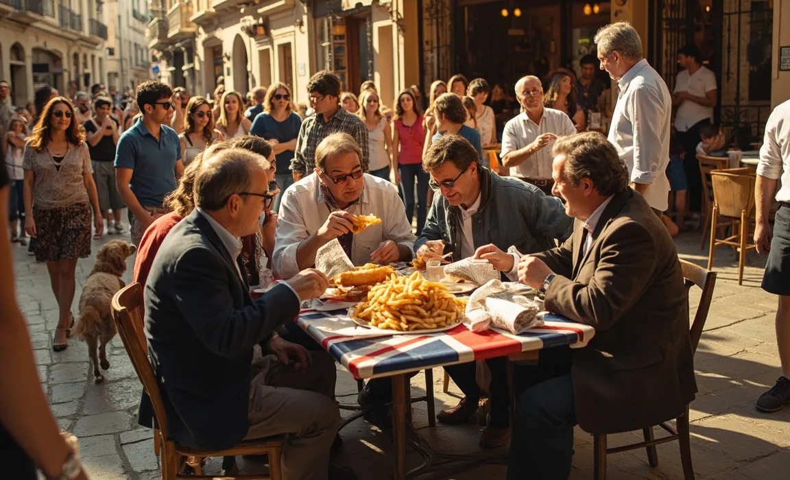 British Expats Ignite 'Fish and Chips Fridays' Controversy in Spanish Villages | Cultural Clash