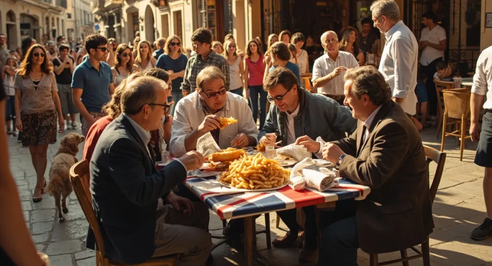 British Expats Ignite 'Fish and Chips Fridays' Controversy in Spanish Villages | Cultural Clash