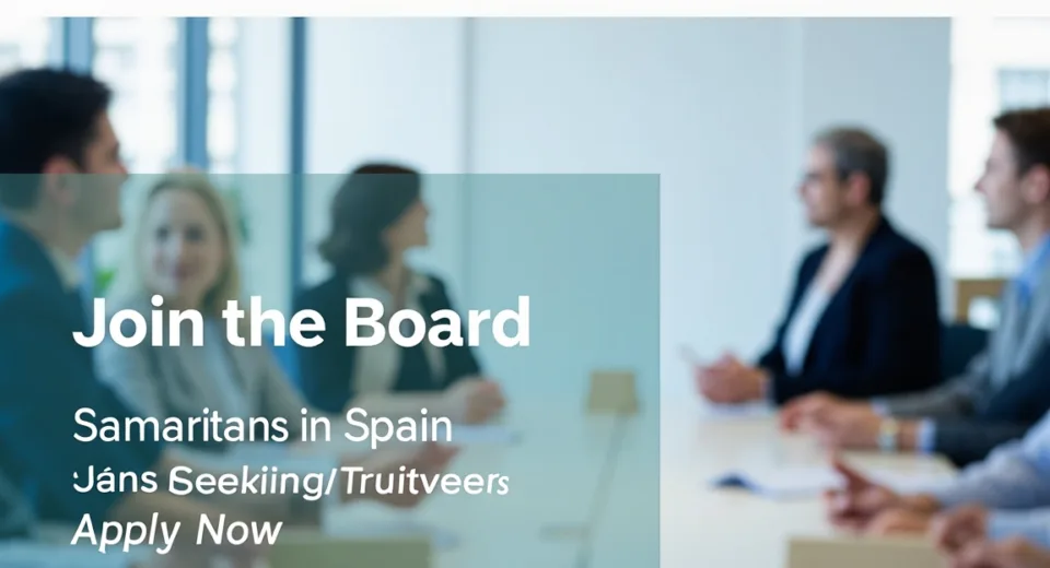 Join the Board: Samaritans in Spain Seeking Trustees - Apply Now