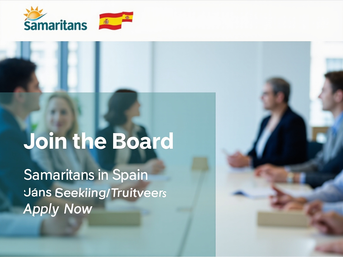 Join the Board: Samaritans in Spain Seeking Trustees - Apply Now