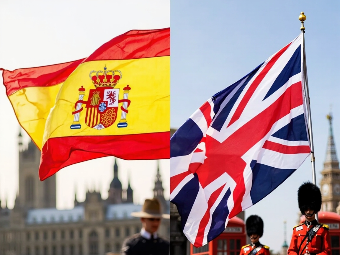 Spain vs UK Flag Laws: How Does Spain Treat National Flags Compared to the UK?